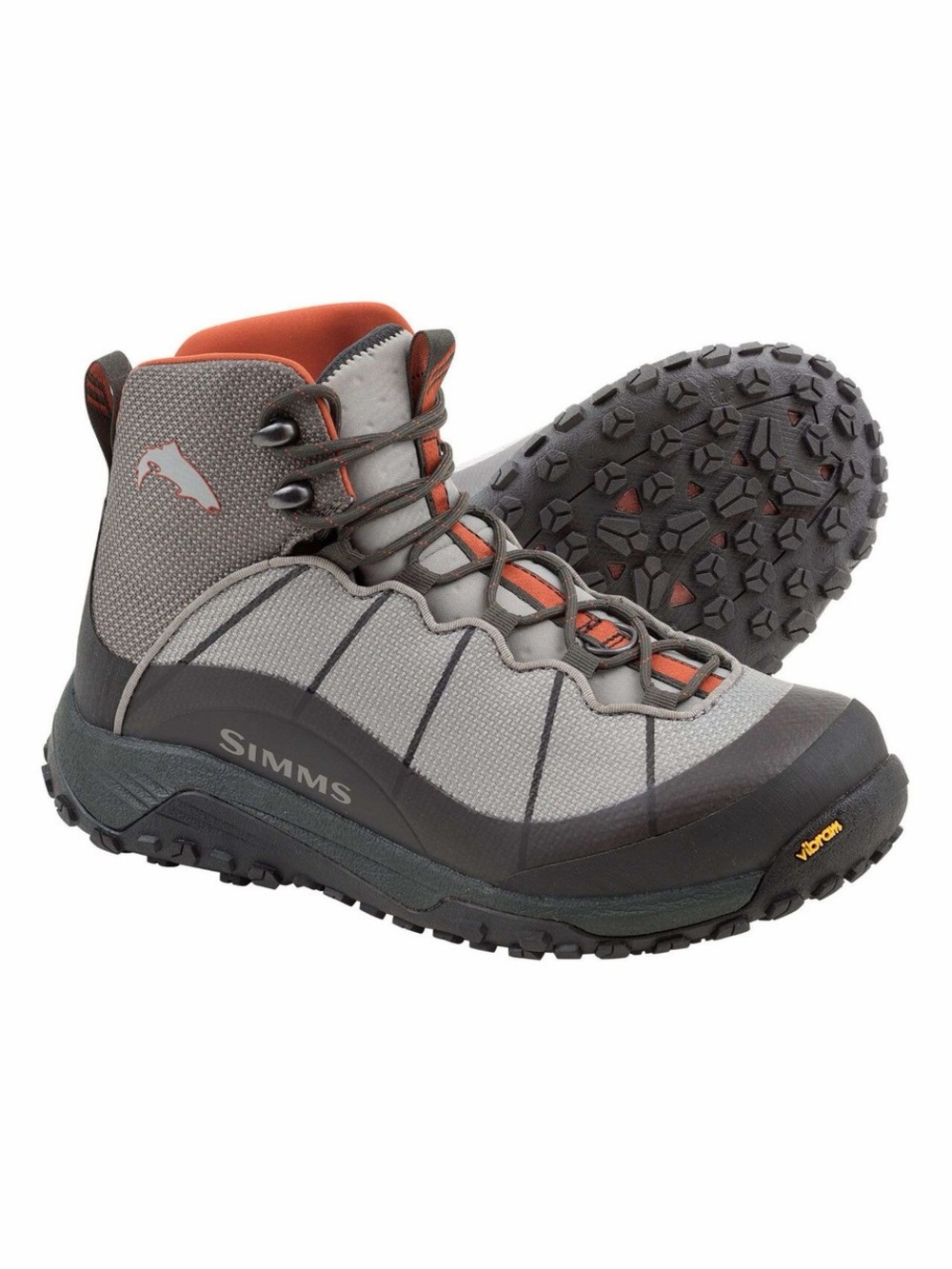 Simms Women's Flyweight Wading Boots Size 8 Vibram Sole